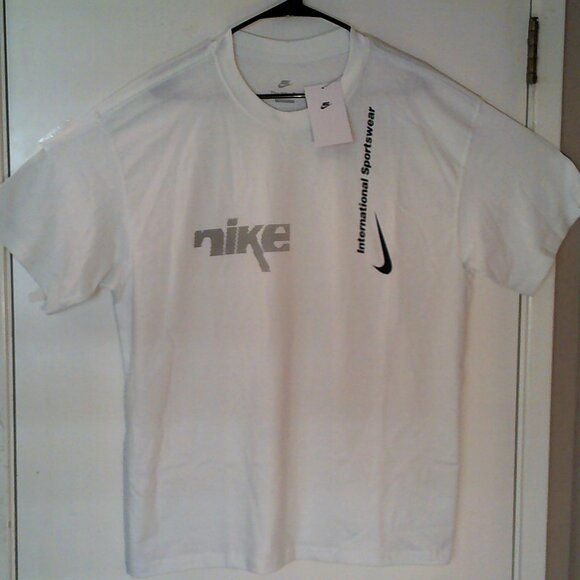 NEW NIKE SPORTWEAR "Trademark Max90 Tee" MEN'S OFF-WHITE T-SHIRT L HQ9262-100 - Picture 12 of 12